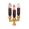 Halloween Candelabra (Black) -  Custom Printed Minifig Accessory - Made Using LEGO® Parts
