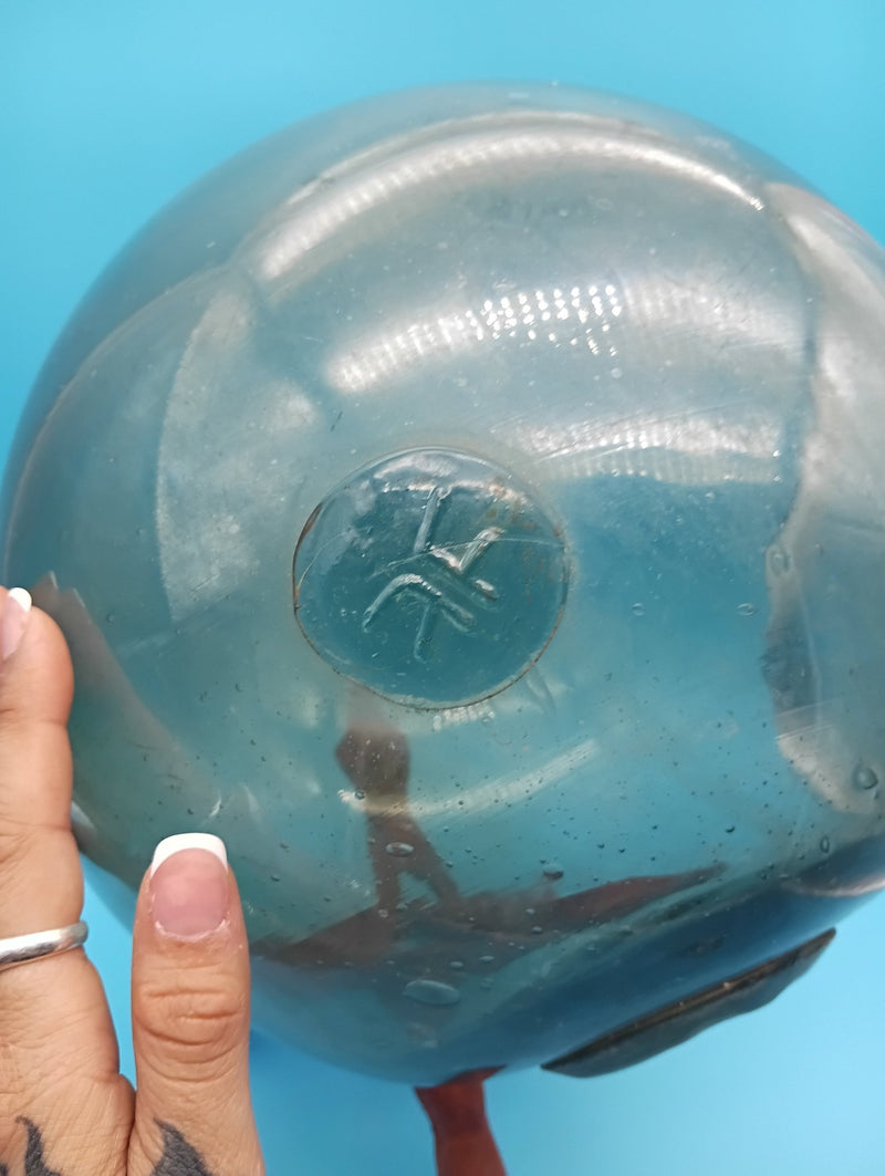 Glass Fishing Float – Extra Large Japanese Nautical Decor 33