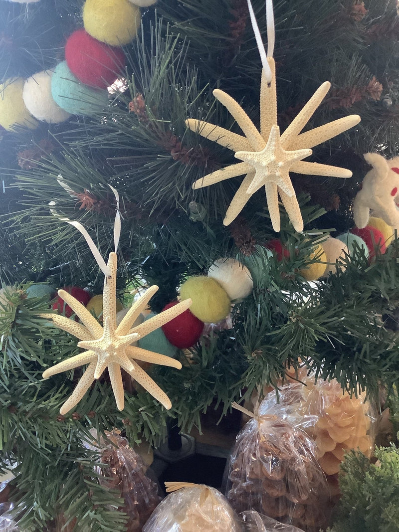 Handmade Starburst Starfish Ornament - holiday decorLoving Coastal Living