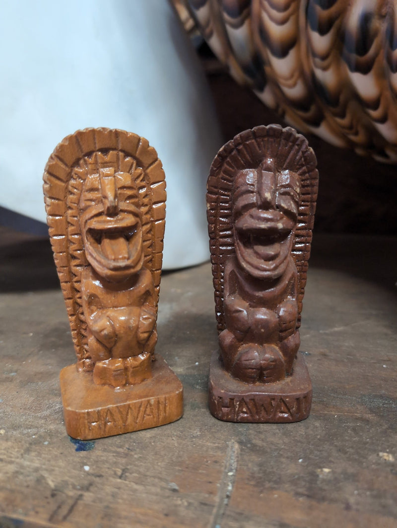 Hawaii Tiki God of Strength Ku - Sculptures & StatuesLoving Coastal Living