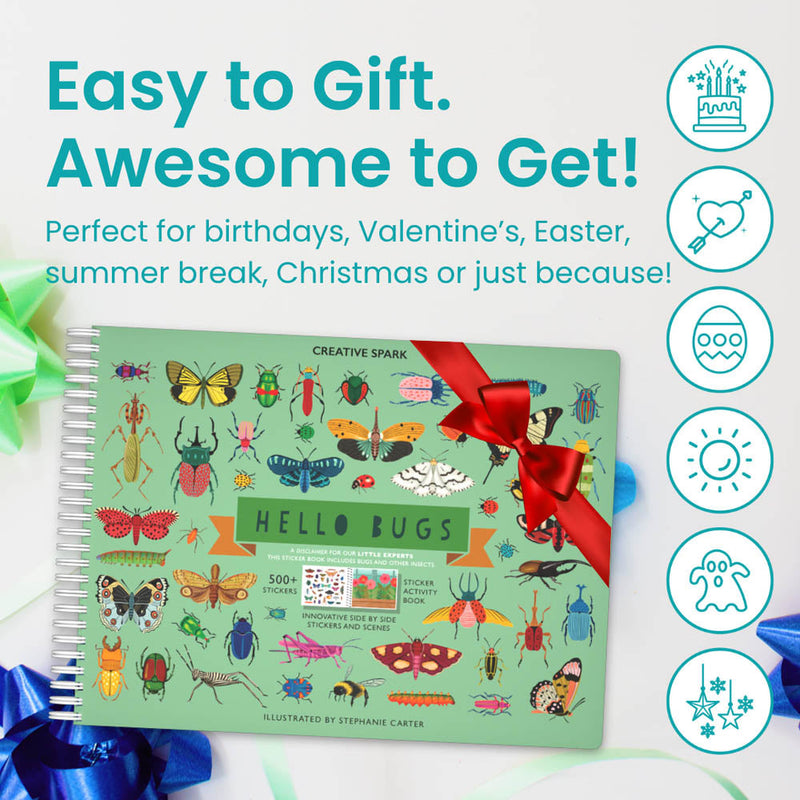 Hello Bugs Sticker Book