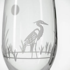 Heron Etched Glassware - Kitchen AccessoriesRolf Glass