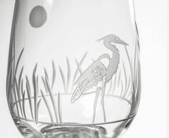 Heron Etched Glassware - Kitchen AccessoriesRolf Glass