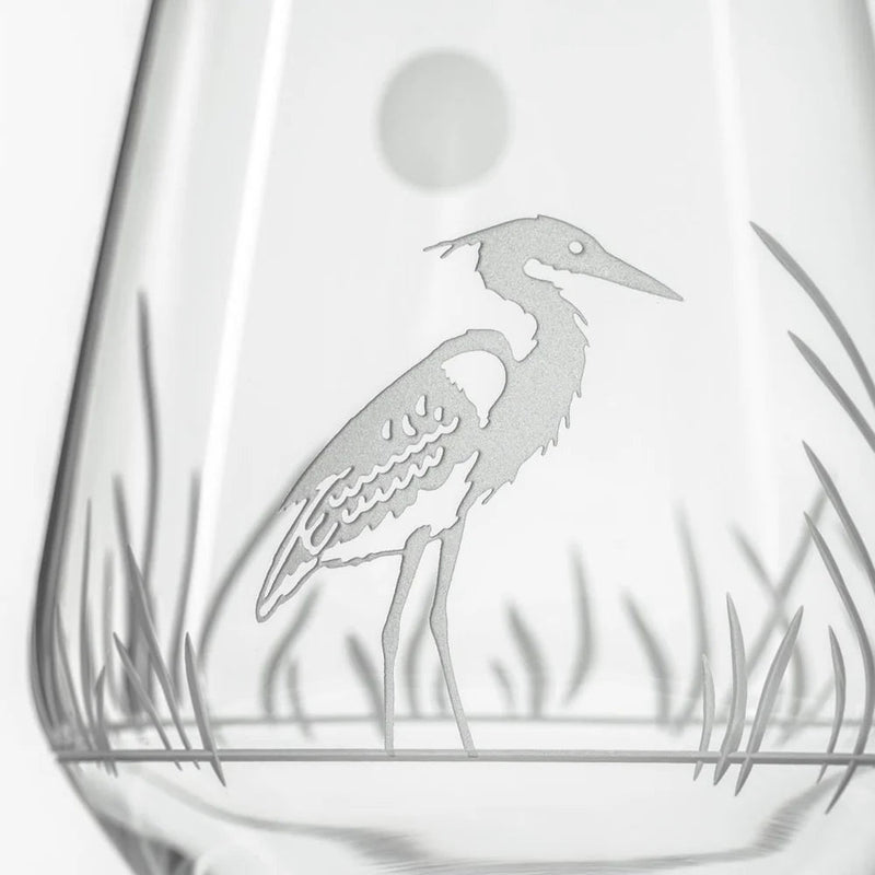 Heron Etched Glassware - Kitchen AccessoriesRolf Glass