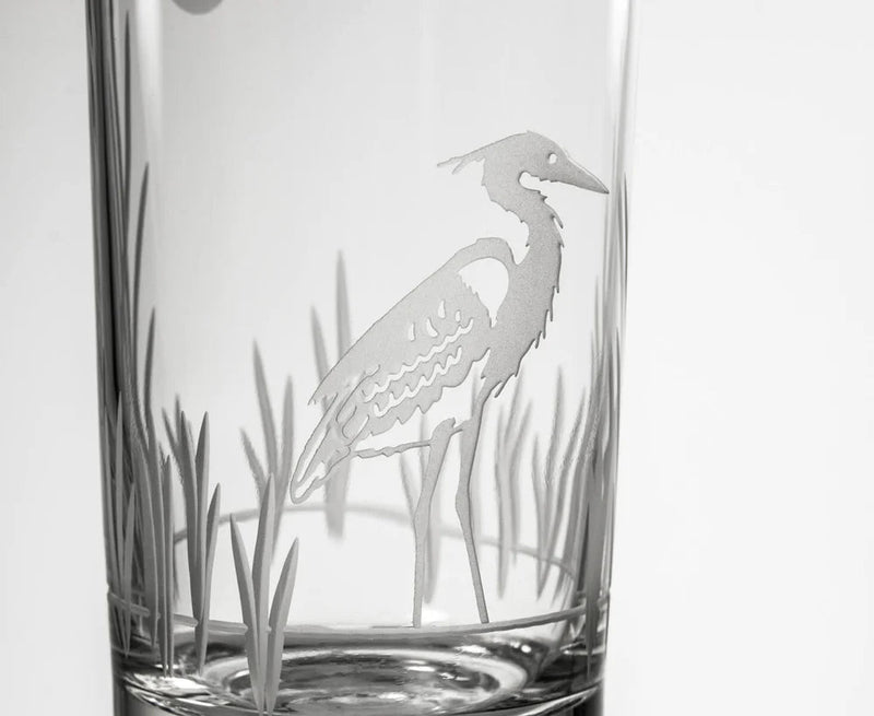 Heron Etched Glassware - Kitchen AccessoriesRolf Glass