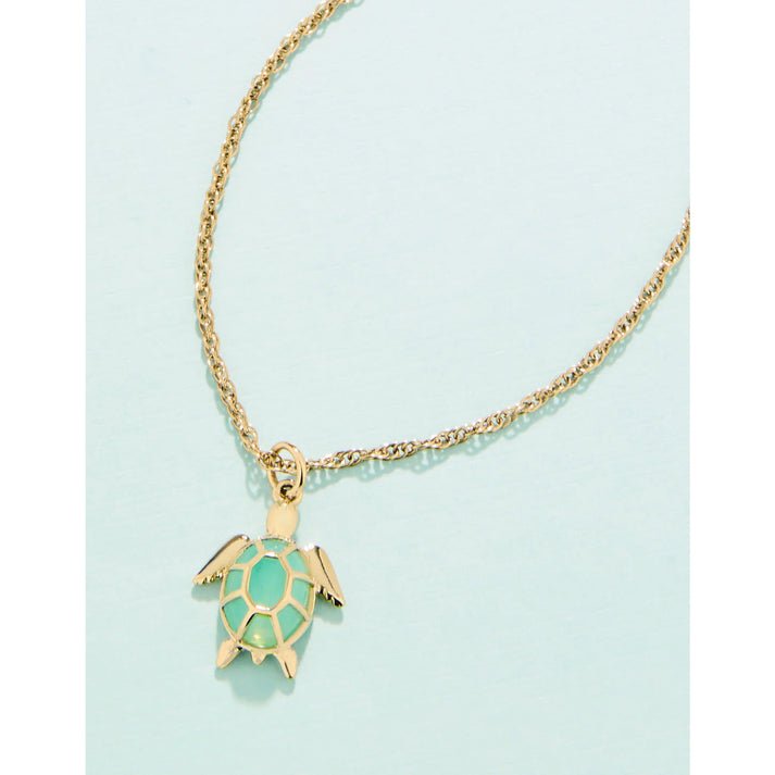 Hilton Head Sea Turtle Necklace 18" - NecklaceSPARTINA 449