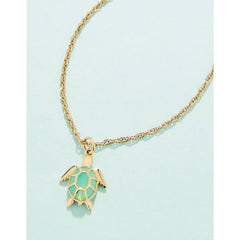 Hilton Head Sea Turtle Necklace 18