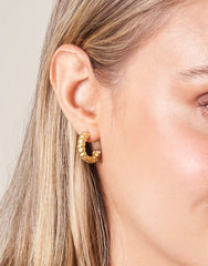 Classic Hoop Earring Set-Gold