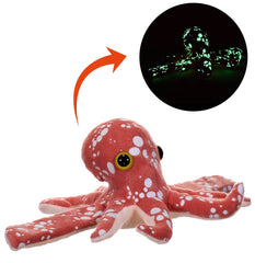 Huggers - Glow In the Dark Octopus Stuffed Animal 8