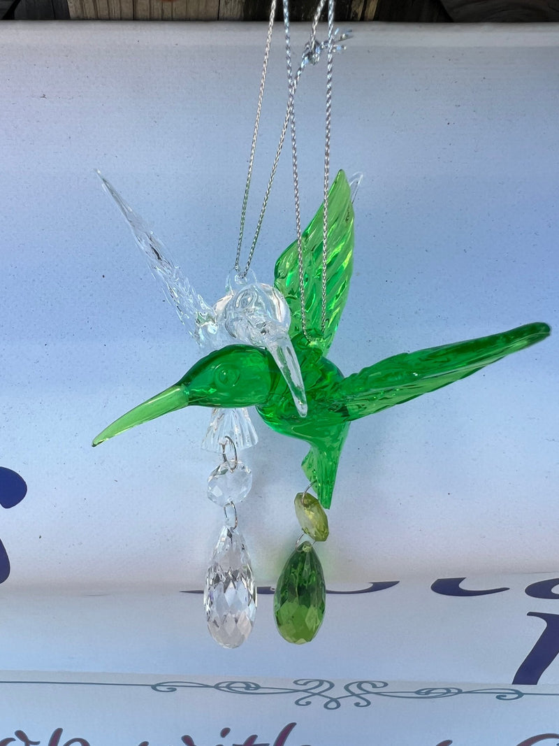 Hummingbird Sun Catcher - 2 Colors - Accent DecorGiftcraft Inc.