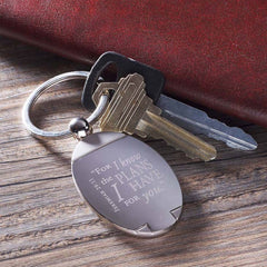 I Know the Plans - Jeremiah 29:11 Metal Key Ring - Small RemindersChristian Art Gifts