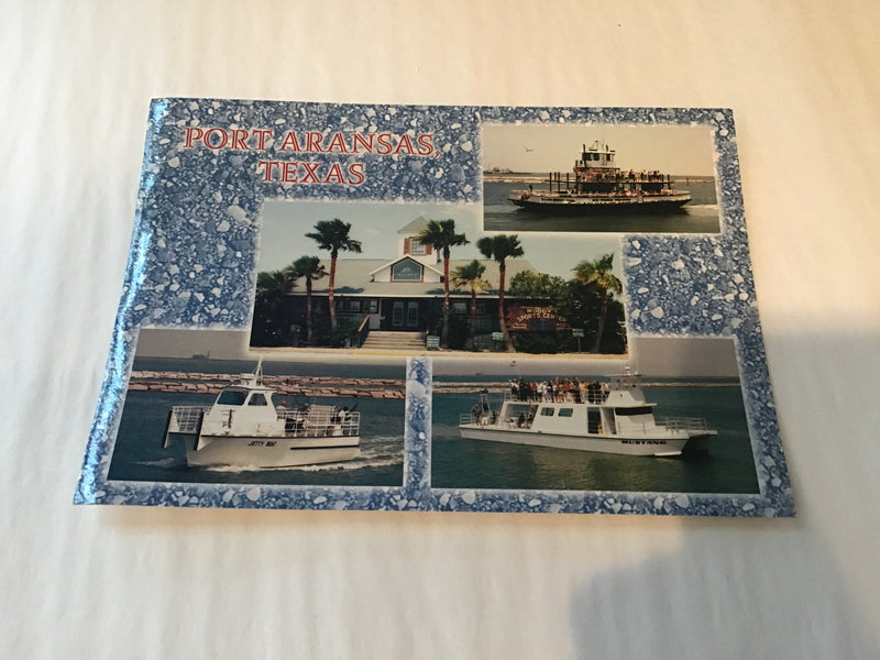 Retro Port Aransas Post Card