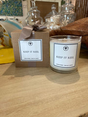 Keep It Reel Soy Candle - CandleElla B. Candles