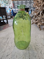 Large Vintage Glass Vase – Decorative Floor Vase - Accent DecorLoving Coastal Living