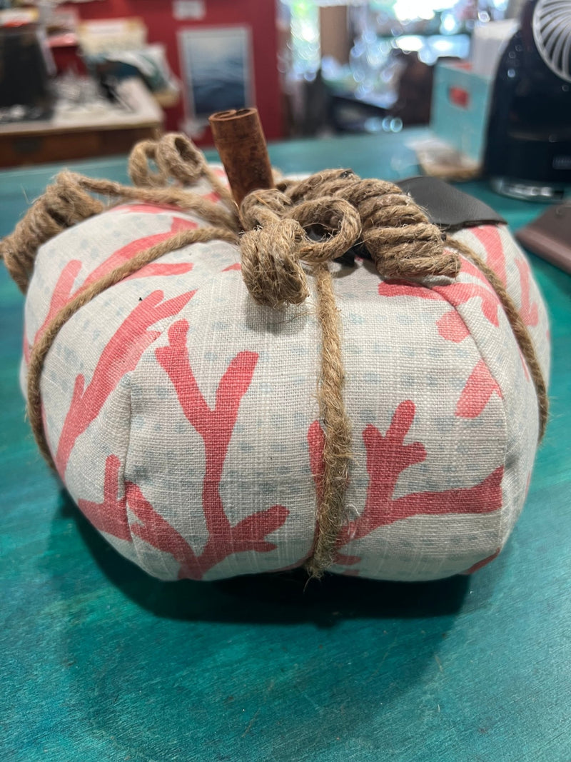 Last Chance Fabric Pumpkins - 4 Styles - Accent DecorLoving Coastal Living