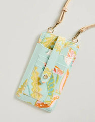 Lily Phone Crossbody Queenie Tropical Floral Seafoam - Spring & Summer 2023SPARTINA 449