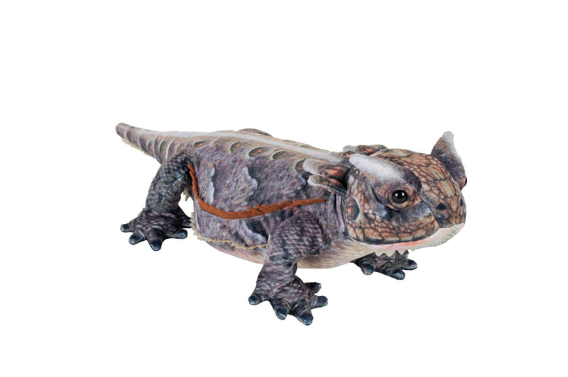 Living Horned Lizard Stuffed Animal 20" - Wild Republic