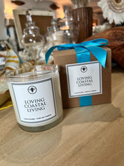 Loving Coastal Living Soy Candle - CandleElla B. Candles