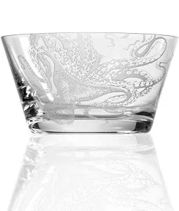 Lucy Octopus Etched Glassware - Kitchen AccessoriesCaskata