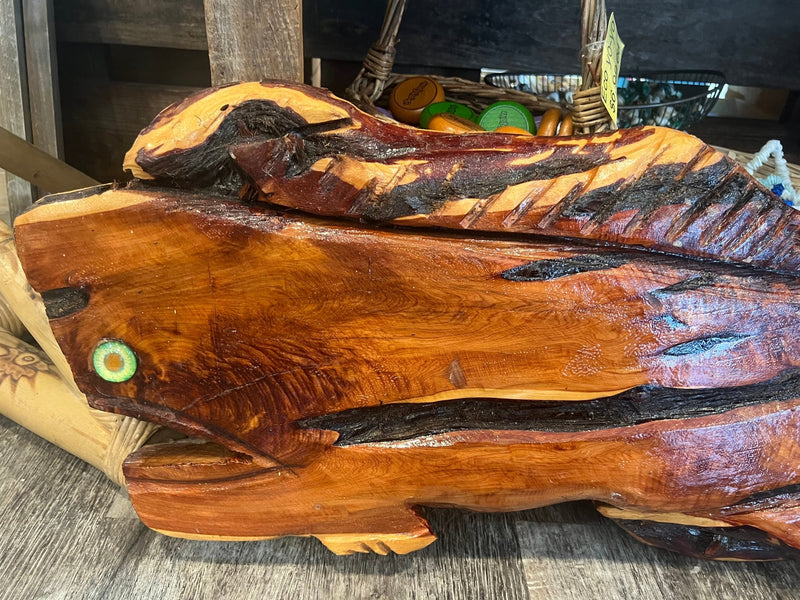 Mahi Mahi Chainsaw Art - Accent DecorChainsaw Art Rockport