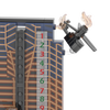Die Hard Advent Calendar - It's Not Christmas Until Hans Gruber Falls - Nakatomi Plaza - Custom Printed Building Set Made Using LEGO® Parts
