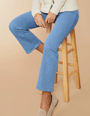 Maren Denim Kick Flare Pant Palmetto Wash - ApparelSPARTINA 449