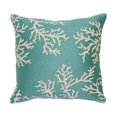 Marina Coral Edge Indoor/Outdoor Pillows - Throw PillowLiora Manne