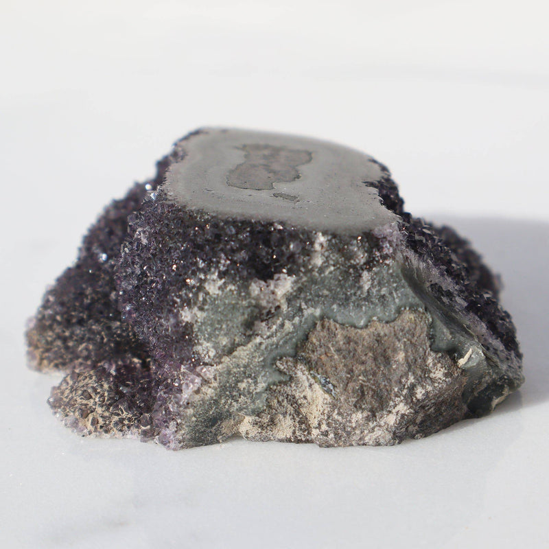 Sparkling Micro-Crystal Quartz Geode Fragment | Loving Coastal Living