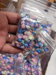 Mini dyed pastel clam shells - Loving Coastal Living