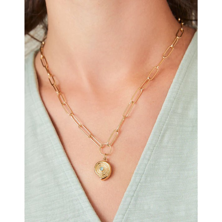 Moon Shell Necklace 20" - JewelrySPARTINA 449