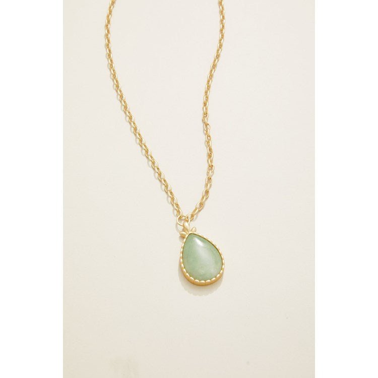 Nara Teardrop Necklace 18" Seafoam - Spring & Summer 2024SPARTINA 449