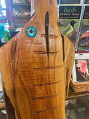 Natural Marlin Chainsaw Art - Accent DecorChainsaw Art Rockport