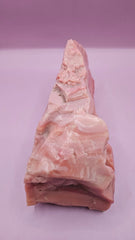 Natural Pink Opal Raw Stone - Large Specimen (7x3