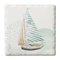 Ocean Treasures Single Coaster - 12 Assorted - CounterArt/Highland Home/Thirstystone/CoasterStone