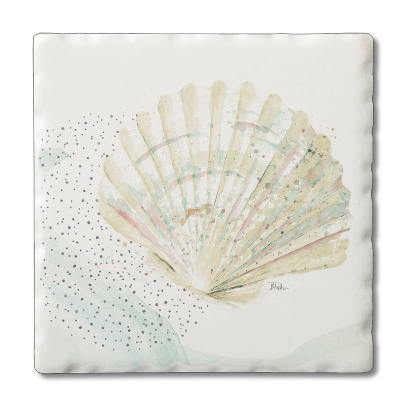 Ocean Treasures Single Coaster - 12 Assorted - CounterArt/Highland Home/Thirstystone/CoasterStone