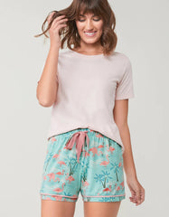 Pajama Short Flamingos - ApparelSPARTINA 449