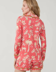 Pajama Top Lowcountry Fauna Red - pajama topSPARTINA 449