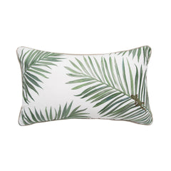 Palm & Lizard Indoor/Outdoor Throw Pillow - Rightside Design