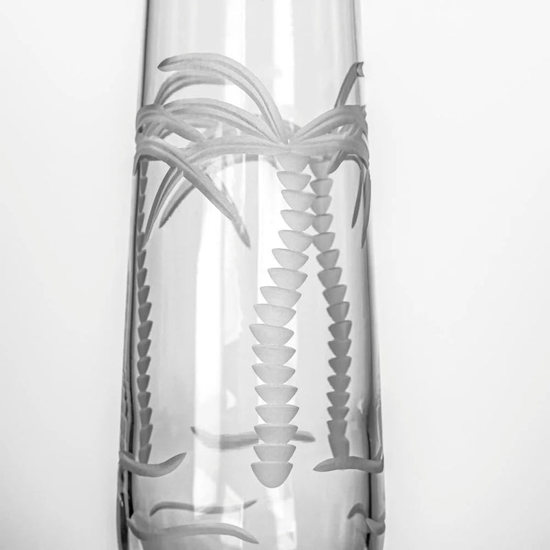 Palm Tree Etched Glassware - Kitchen AccessoriesRolf Glass