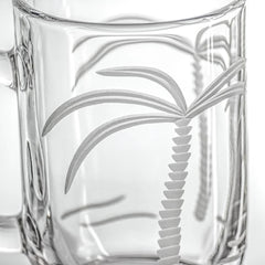 Palm Tree Etched Glassware - Kitchen AccessoriesRolf Glass