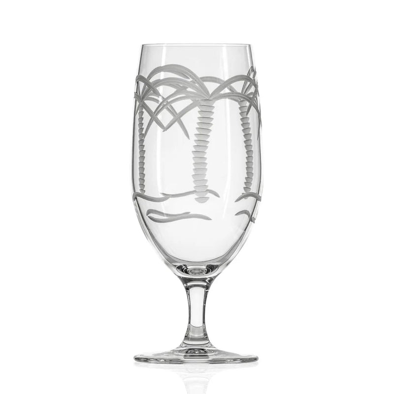 Palm Tree Etched Glassware - Kitchen AccessoriesRolf Glass