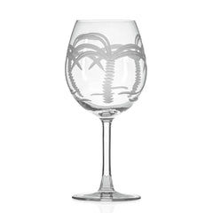 Palm Tree Etched Glassware - Kitchen AccessoriesRolf Glass