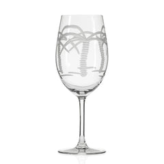 Palm Tree Etched Glassware - Kitchen AccessoriesRolf Glass