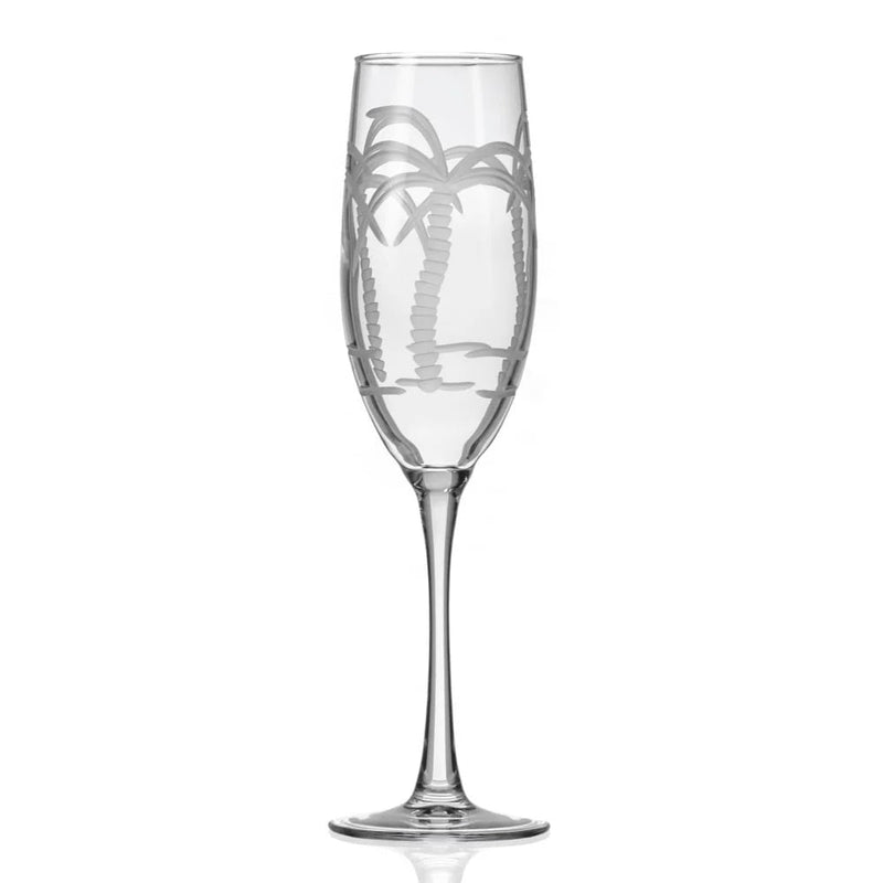 Palm Tree Etched Glassware - Kitchen AccessoriesRolf Glass