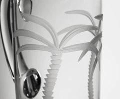 Palm Tree Etched Glassware - Kitchen AccessoriesRolf Glass