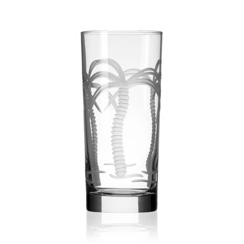 Palm Tree Etched Glassware - Kitchen AccessoriesRolf Glass