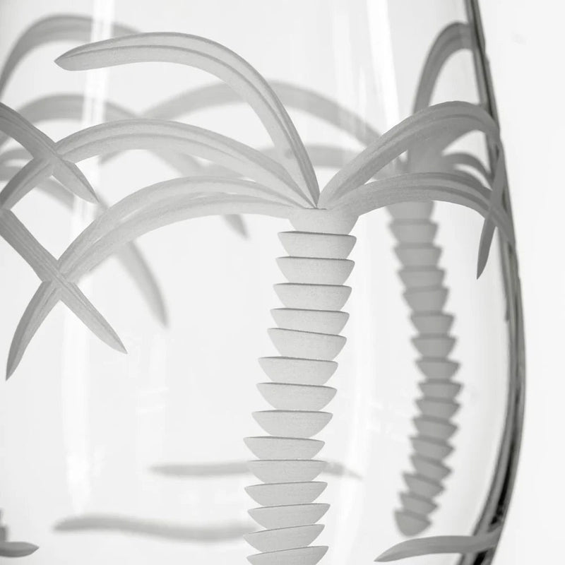 Palm Tree Etched Glassware - Kitchen AccessoriesRolf Glass