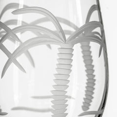 Palm Tree Etched Glassware - Kitchen AccessoriesRolf Glass