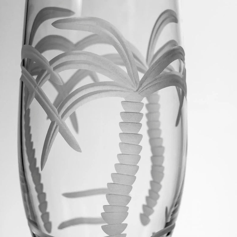 Palm Tree Etched Glassware - Kitchen AccessoriesRolf Glass