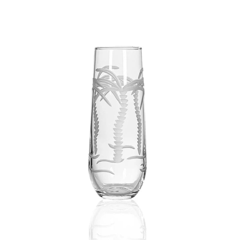 Palm Tree Etched Glassware - Kitchen AccessoriesRolf Glass